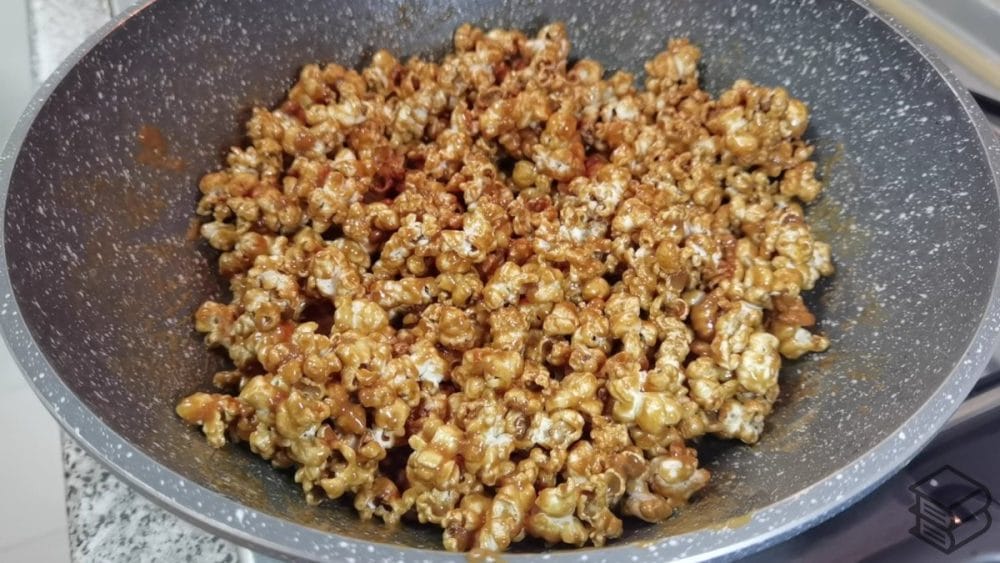 Resipi: Bertih Jagung Bersalut Karamel