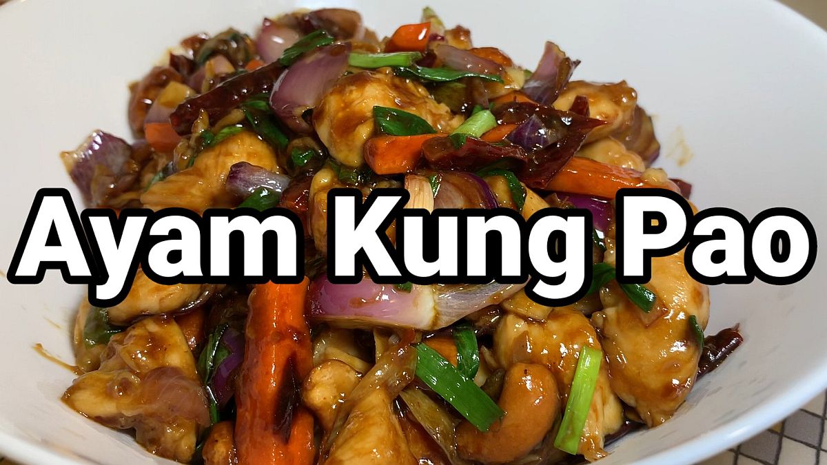 Resipi Ayam Kung Pao Saing Che Nom (Kung Pao Chicken Recipe)