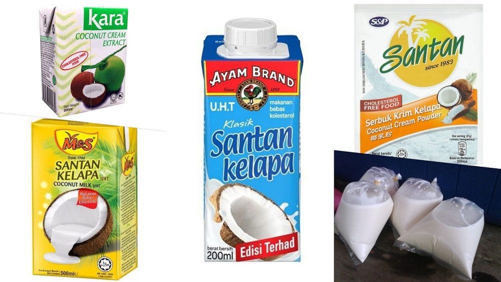 Trick santan segera yang anda perlu tahu untuk resepi memasak