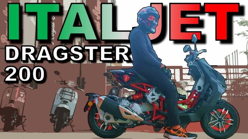 Skuter 181cc ada brek Brembo pada harga RM37,029! | Italjet Dragster 200
