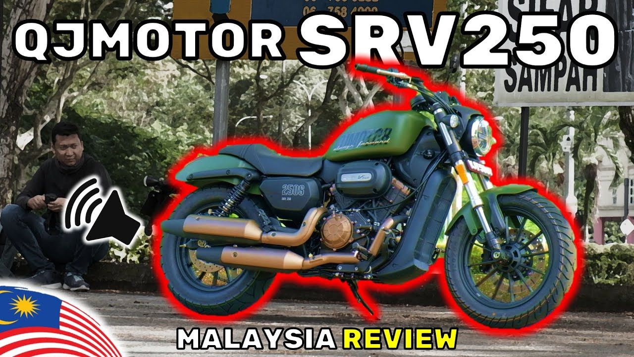 QJMotor SRV250: Bunyi Harley-Davidson tapi enjin 250cc | Reviu