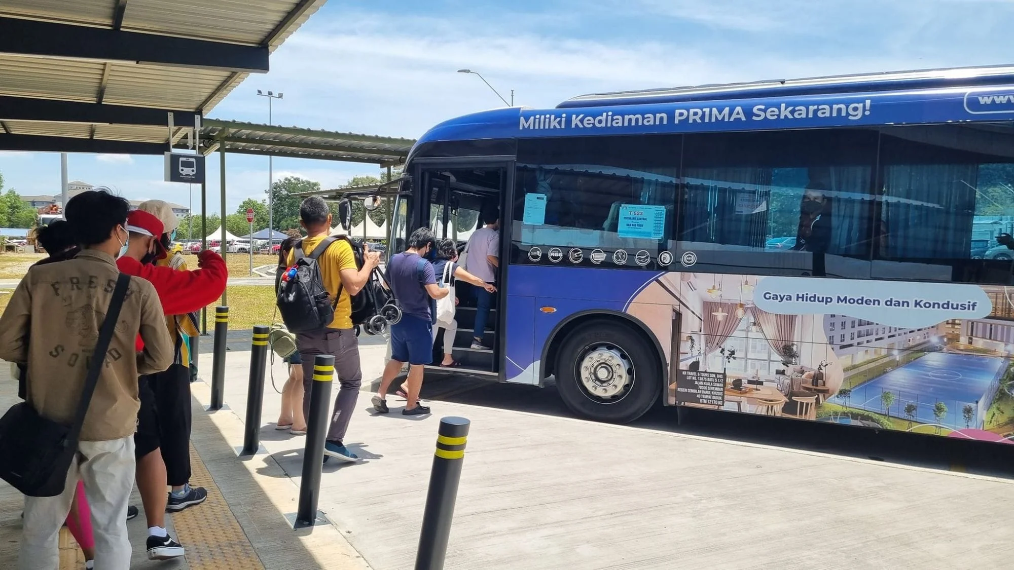 IOI Mall Putrajaya cara naik bas