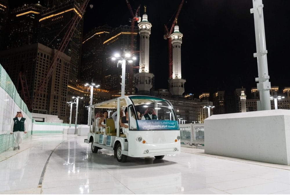 Buggy Golf Elektrik Untuk Tawaf: Lokasi, Kos & Waktu Operasi