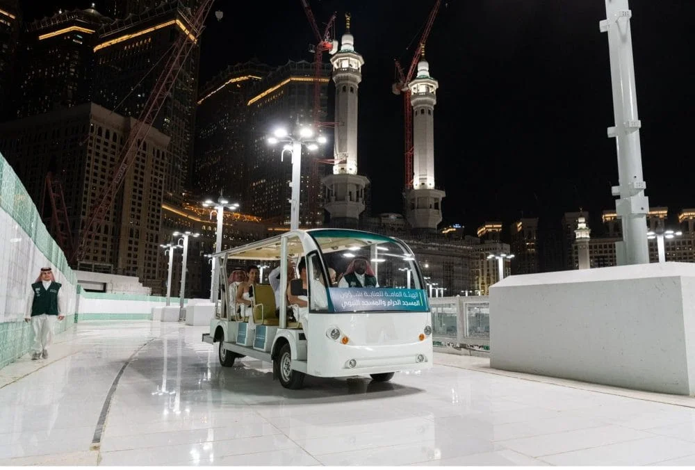 Buggy Golf Elektrik Untuk Tawaf: Lokasi, Kos & Waktu Operasi