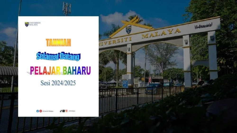 Poster Universiti Malaya untuk junior bikin netizen kecoh