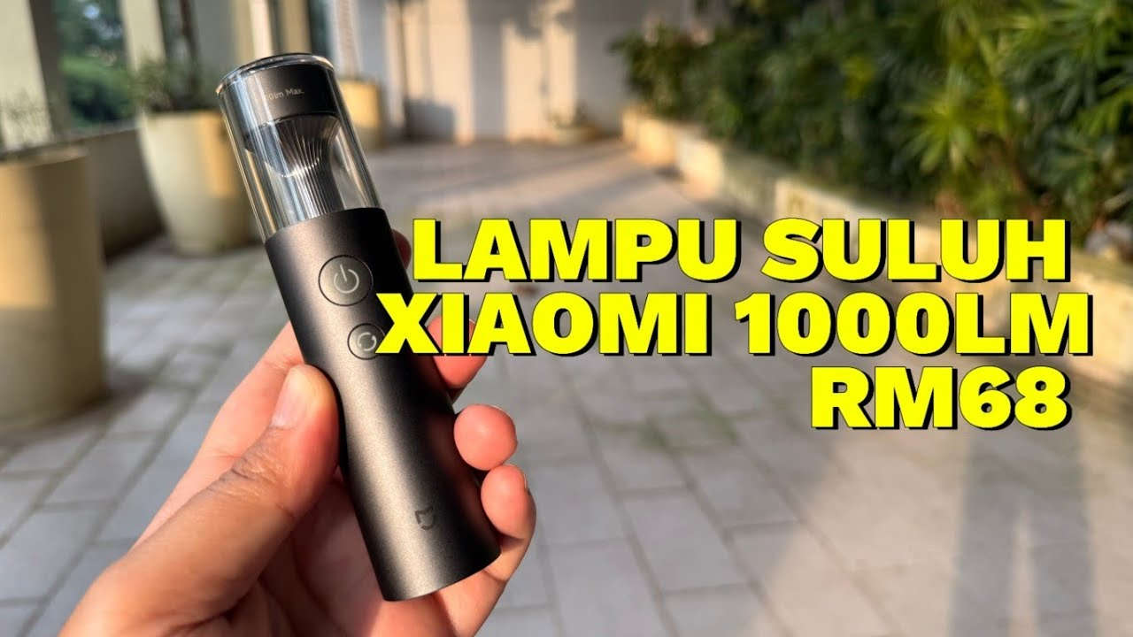Lampu suluh Xiaomi terang 1000 lumens