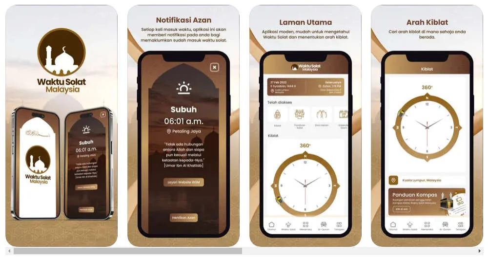Cari waktu solat guna aplikasi media prima digital