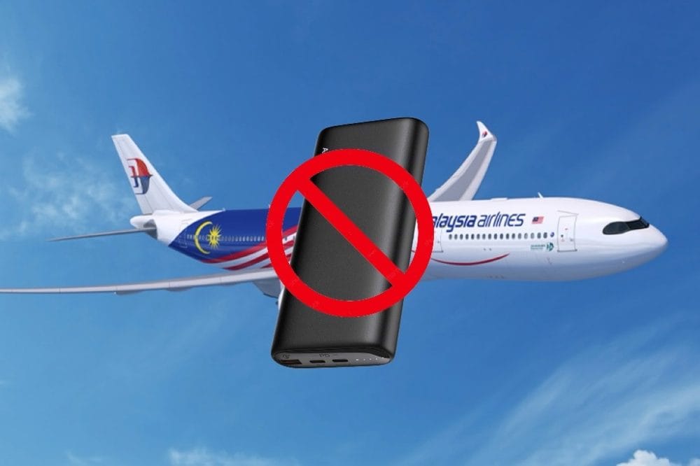 Peraturan baru powerbank Malaysia Airlines 2025 – Apa Perlu Tahu