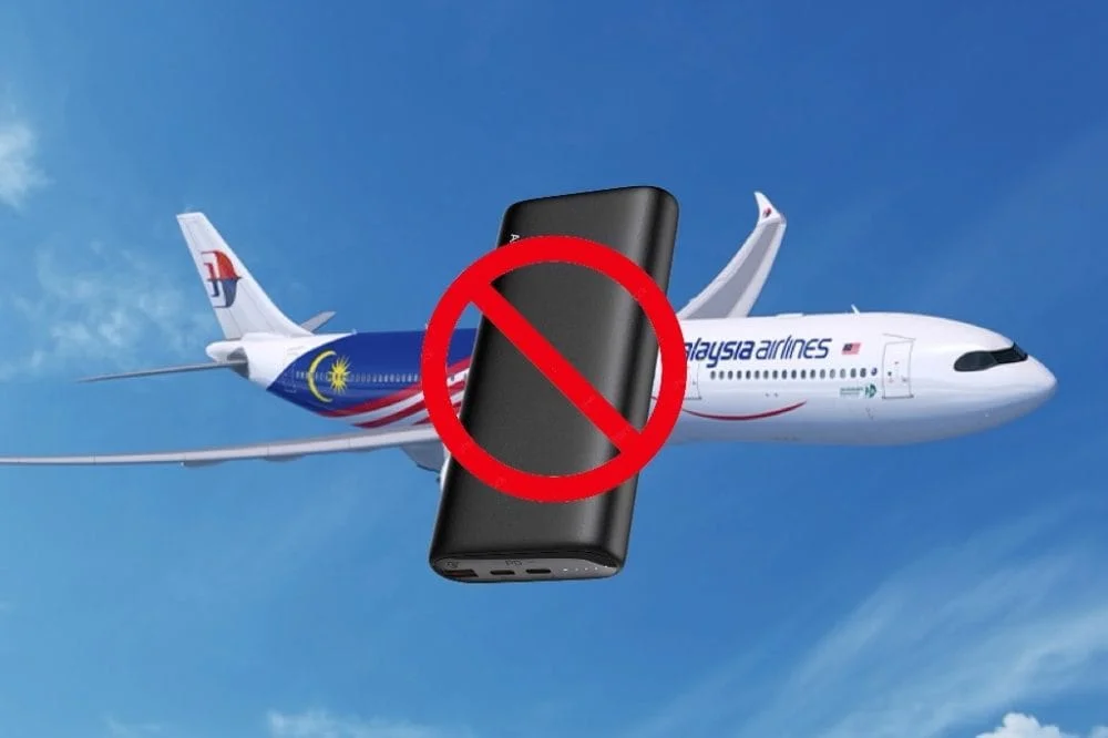 Peraturan baru powerbank Malaysia Airlines 2025 – Apa Perlu Tahu