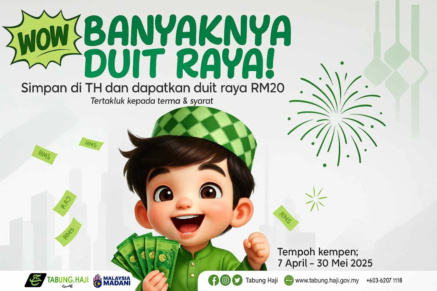 wow, banyaknya duit raya th