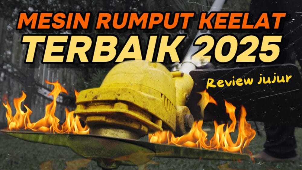 Mesin rumput Keelat 20V – Brushless, senyap & power