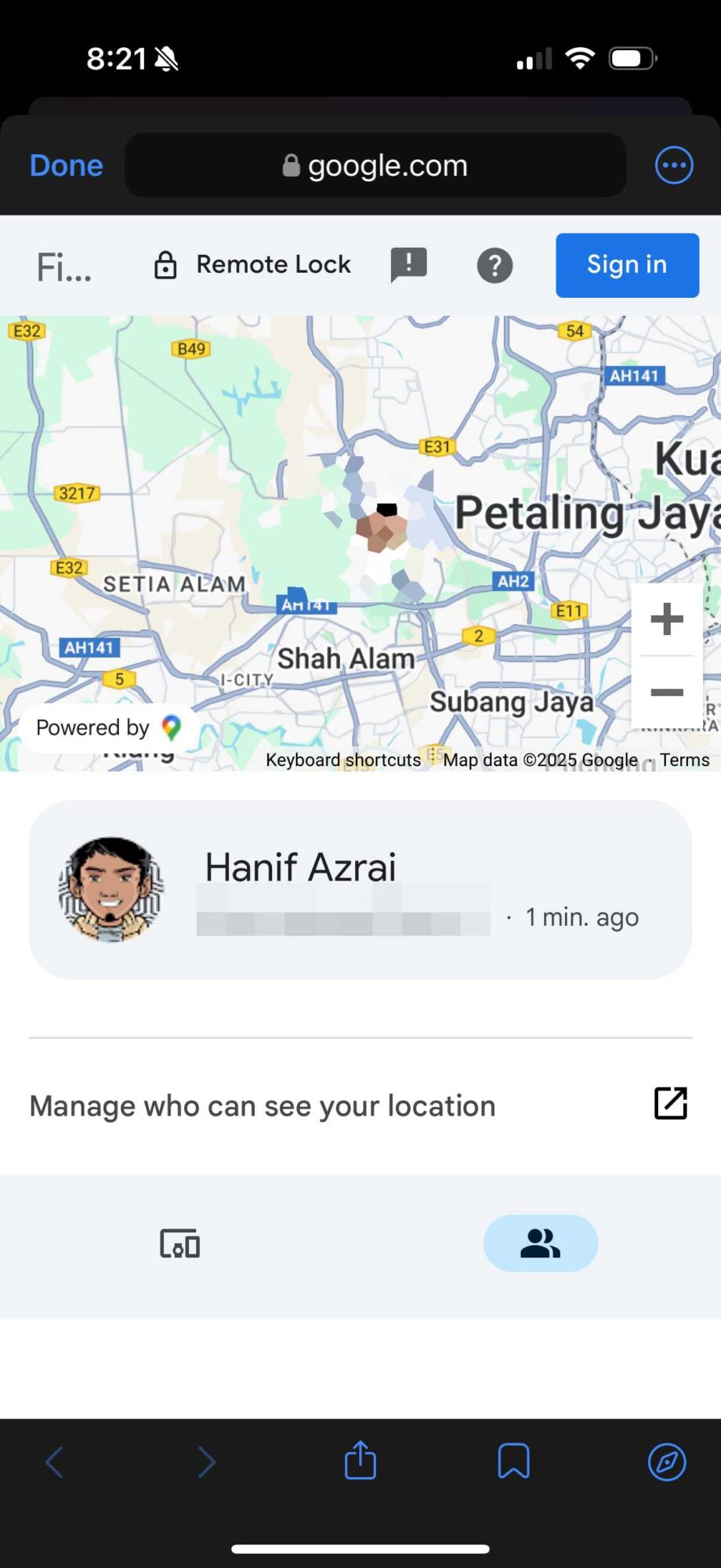 Tips Haji 2025: Kongsi lokasi masa nyata