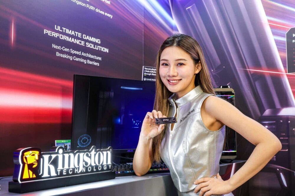 Kingston pamer SSD dan memori generasi baharu untuk AI dan gaming di Computex 2025