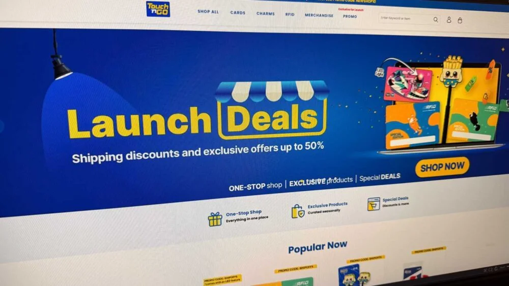 Touch ‘n Go Shop dibuka: Charm & kad RFID diskaun hingga 50%