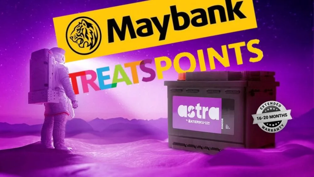 Bateriku kini terima Maybank TreatsPoints
