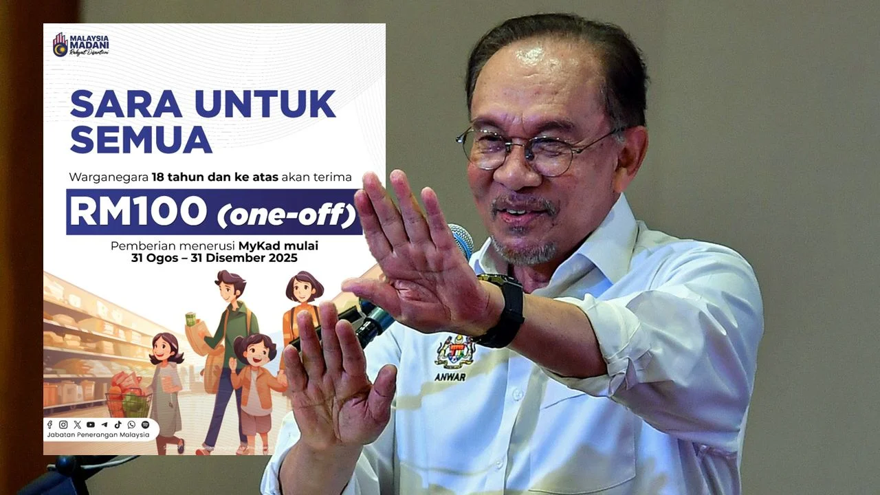 Bantuan SARA RM100 untuk semua