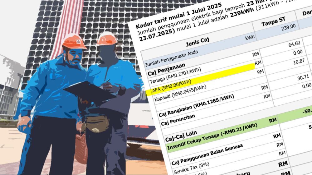 Bil TNB Ogos 2025 lebih murah dengan AFA, ini sebabnya