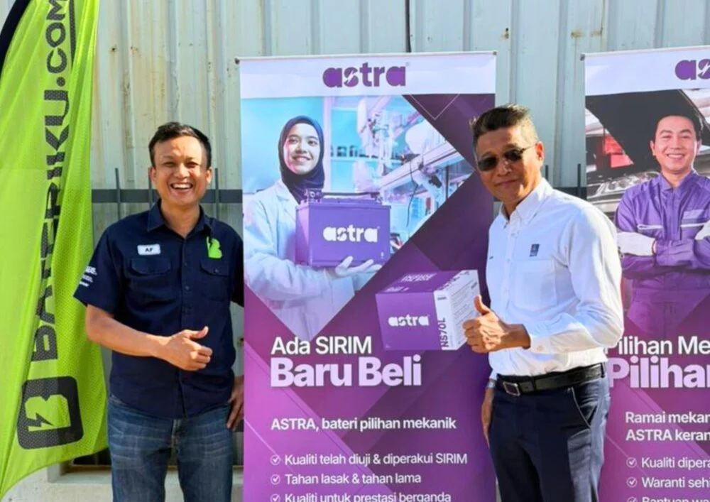 Bateri Astra: selamat & berkualiti, disahkan SIRIM
