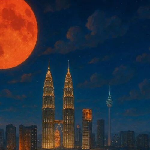 Gerhana bulan penuh Malaysia 2025, cara saksikannya