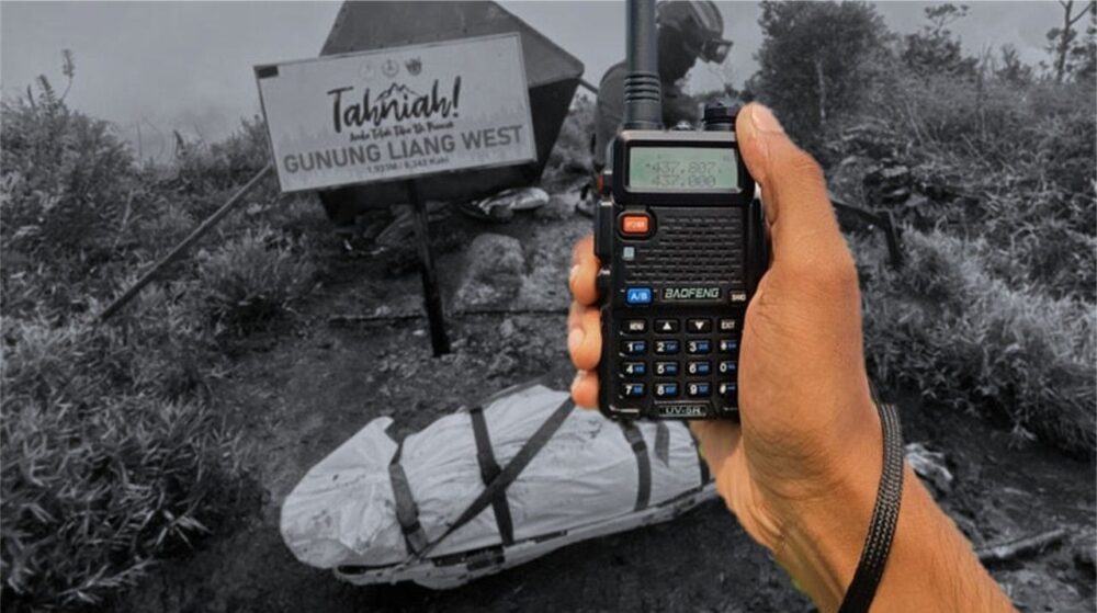 Tragedi Gunung Liang bukti pentingnya walkie talkie dalam kecemasan