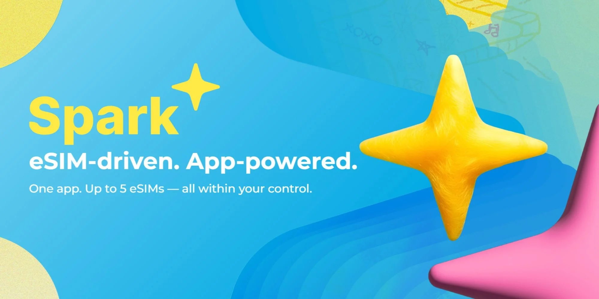 Spark tawar pelan prabayar serendah RM10 dengan eSIM