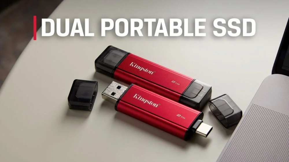 Kingston Dual Portable SSD: Badan kecil, storan besar, halaju tinggi