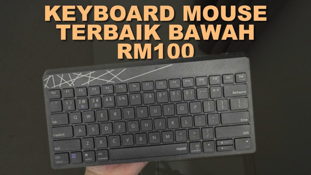 Keyboard mouse kombo terbaik bawah RM100
