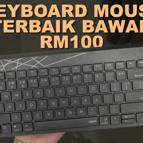 Keyboard mouse kombo terbaik bawah RM100