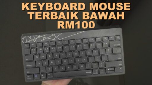 Keyboard mouse kombo terbaik bawah RM100