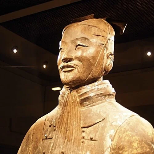 Terracota Warrior Xian askar tanah liat