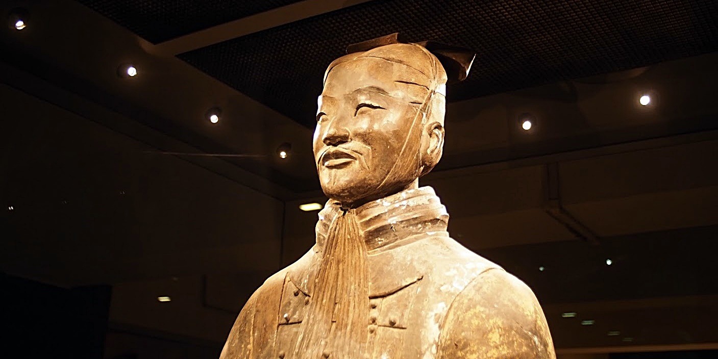 Terracota Warrior Xian askar tanah liat