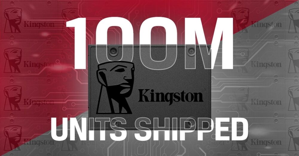 Lebih 100 juta SSD Kingston A400 Diguna Diseluruh Dunia