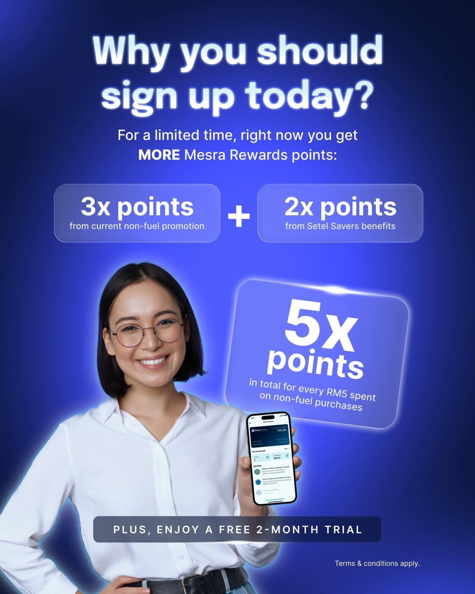 Setel Savers langganan RM4.90/bulan yang lipat gandakan Mesra Rewards dan beri pulangan tunai. Ini mekanisme operasinya.