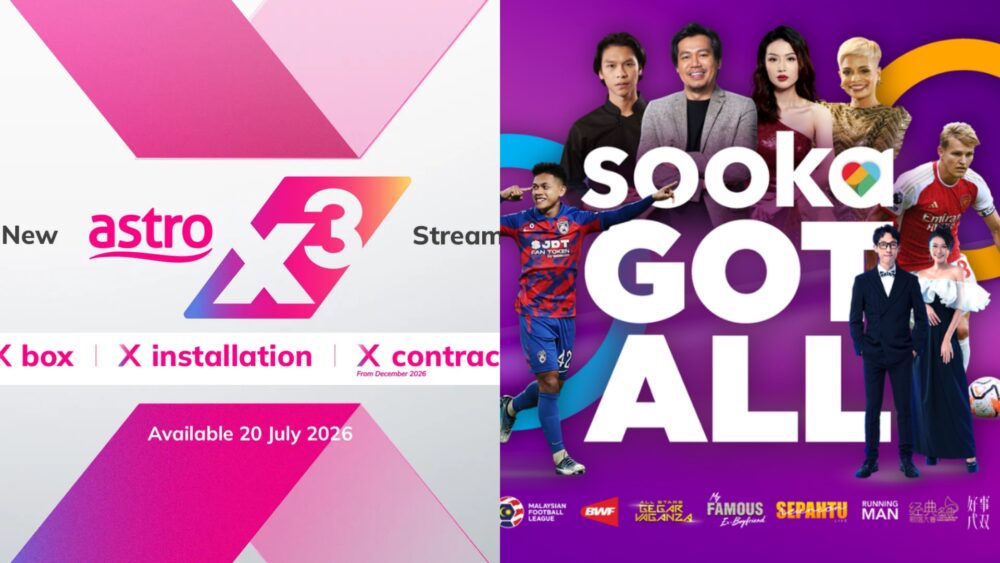 Astro X3 vs sooka: Perbandingan harga, saluran, dan ciri tambahan