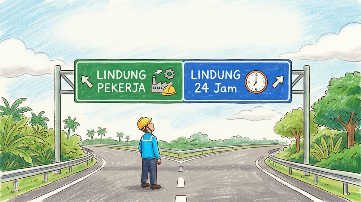 Apa itu Lindung 24 Jam? Fahami perbezaannya dengan Lindung, faedah yang ditawarkan dan perlindungan kemalangan di luar waktu kerja.