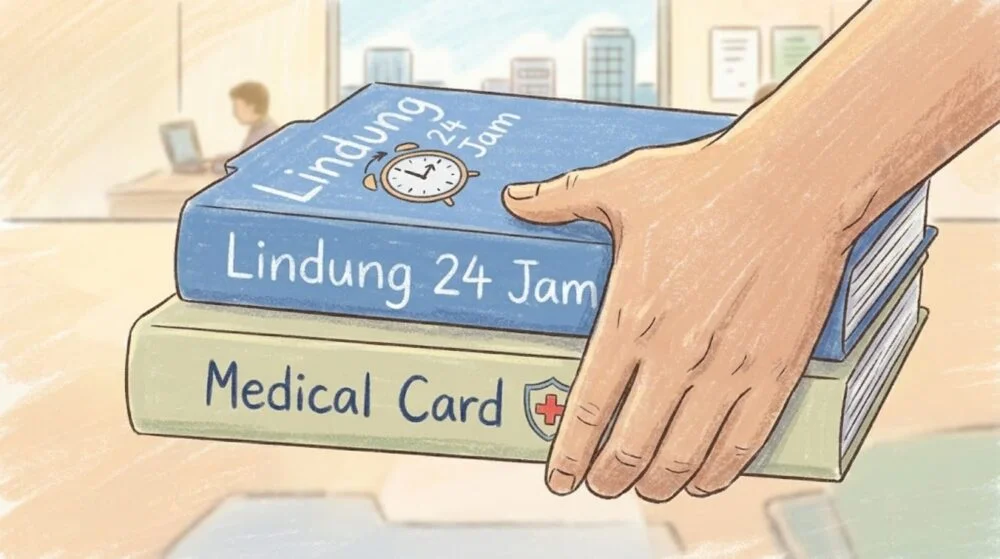 Lindung 24 Jam vs. Medical Card: Perlindungan risiko berbeza
