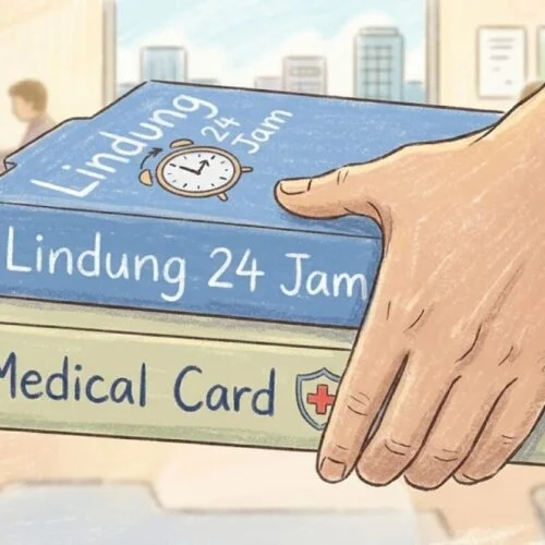 Beza Lindung 24 Jam Perkeso dengan kad perubatan. Perlidungan apa yang ditawarkan dan dalam situasi apa mereka berguna.