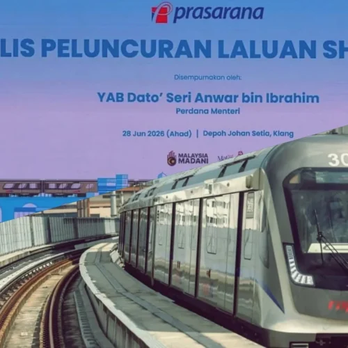 Tambang percuma LRT3 Shah Alam lanjut hingga 14 Ogos 2026