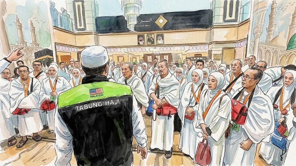 Ketahui falsafah Haji dan cara penyucian jiwa, termasuk Talbiah, adab jemaah, Istitha'ah, rukun Haji serta panduan mencapai Haji Mabrur.